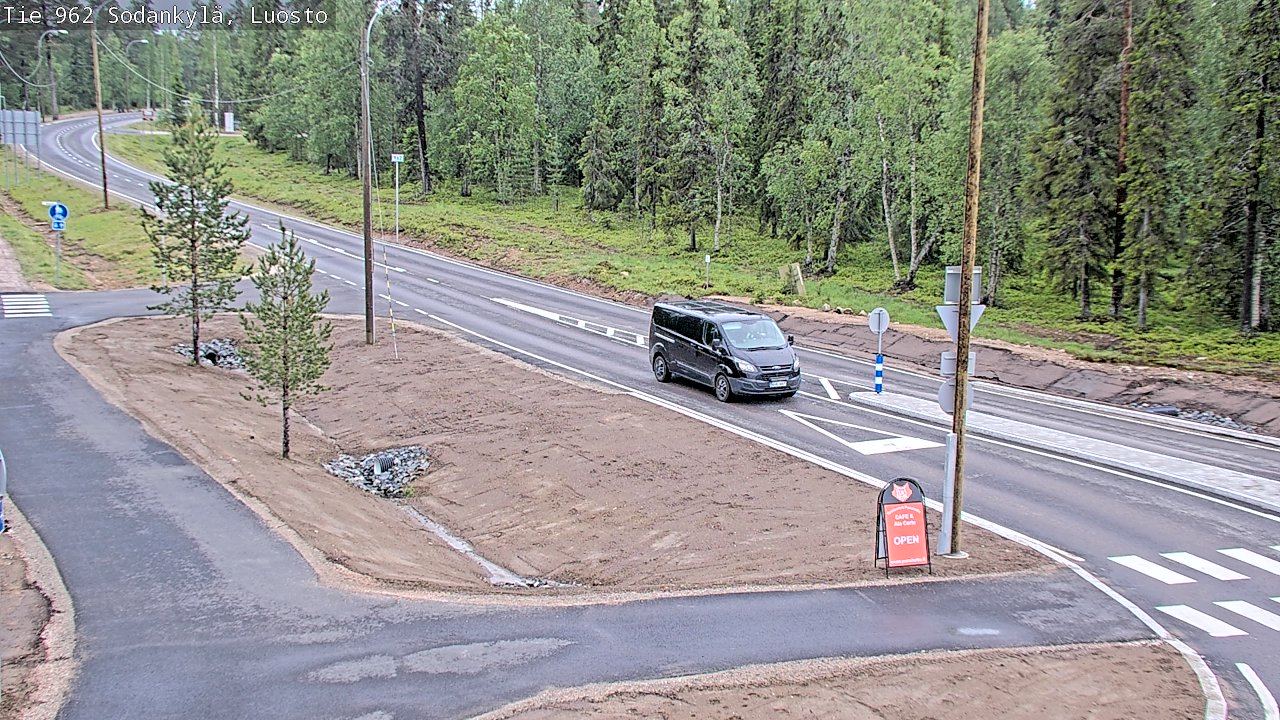 Kelikamerat Kuva Tie 962 Sodankylä, Luosto, Sodankylä, Lappi