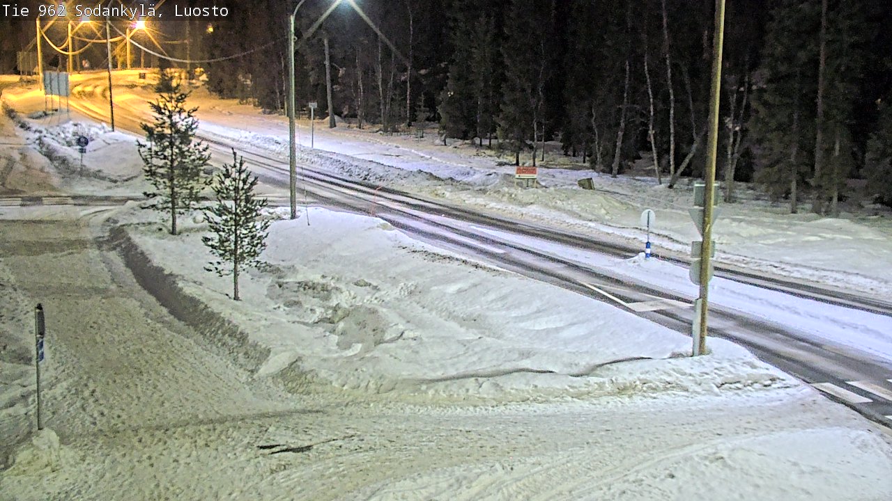 Kelikamerat Kuva Tie 962 Sodankylä, Luosto, Sodankylä, Lappi