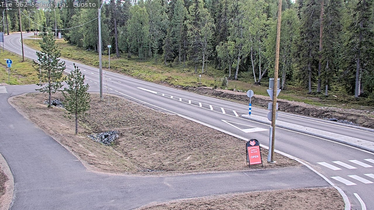 Weather Camera Image Road 962 Sodankylä, Luosto, Sodankylä, Lappi