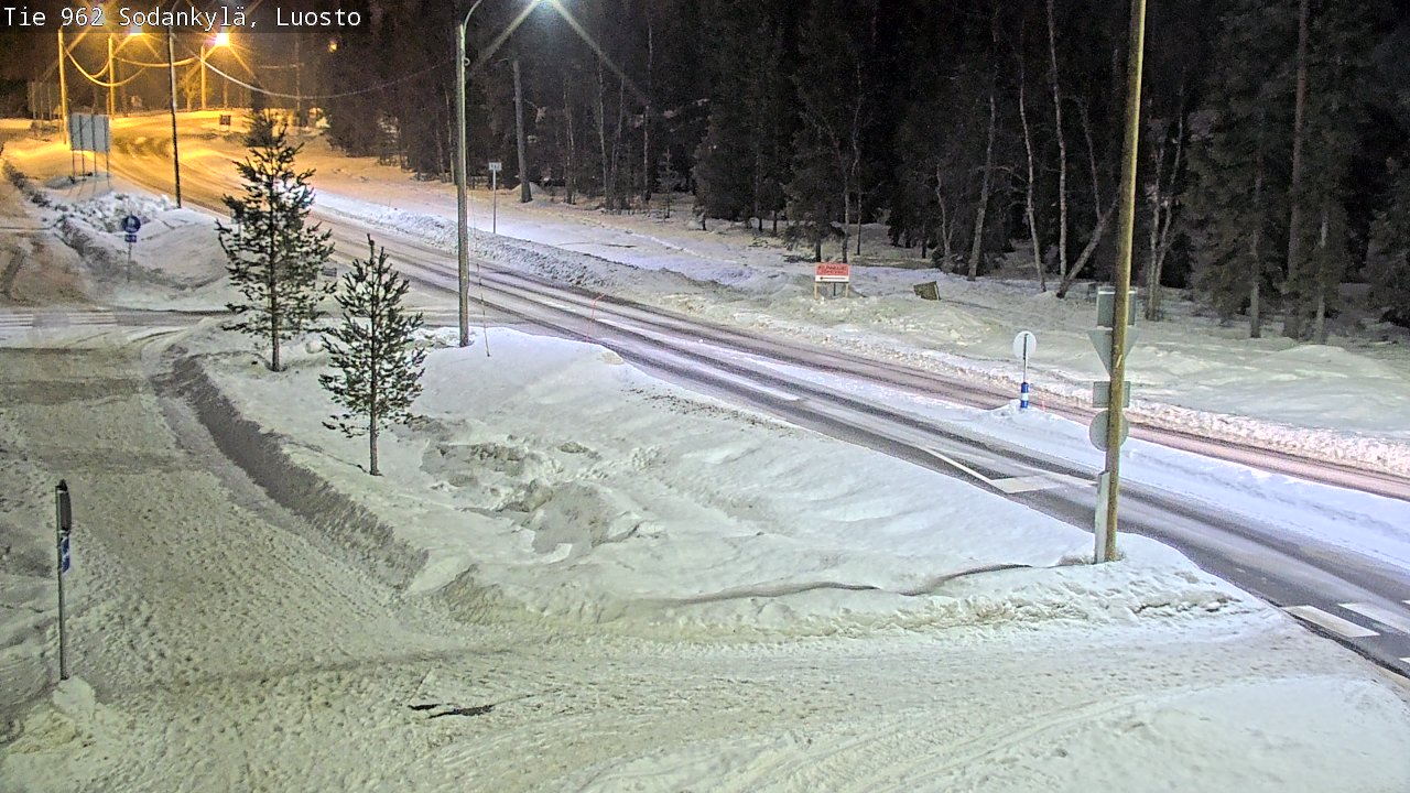 Kelikamerat Kuva Tie 962 Sodankylä, Luosto, Sodankylä, Lappi