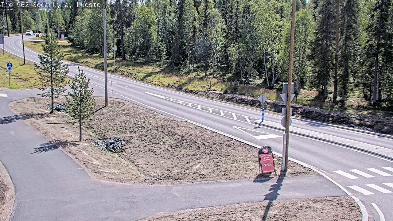 Weather Camera Image Road 962 Sodankylä, Luosto, Sodankylä, Lappi
