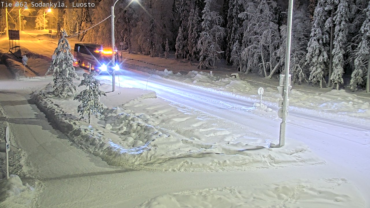 Kelikamerat Kuva Tie 962 Sodankylä, Luosto, Sodankylä, Lappi