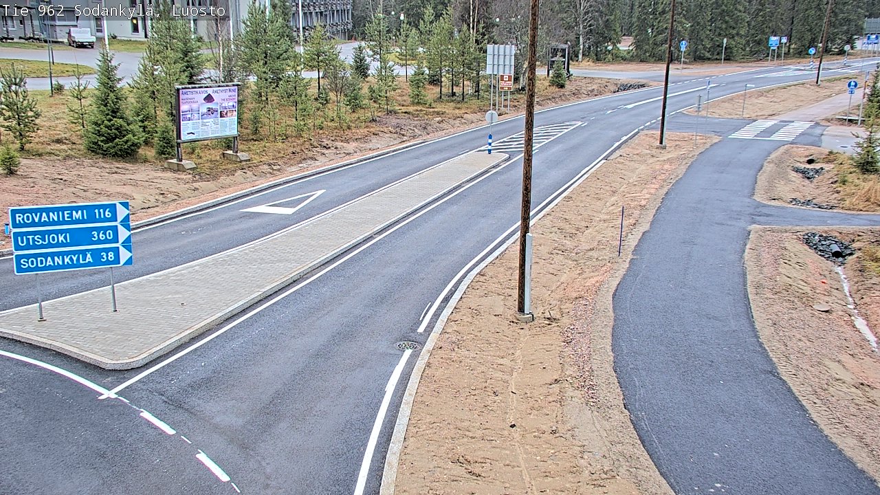 Kelikamerat Kuva Tie 962 Sodankylä, Luosto, Sodankylä, Lappi