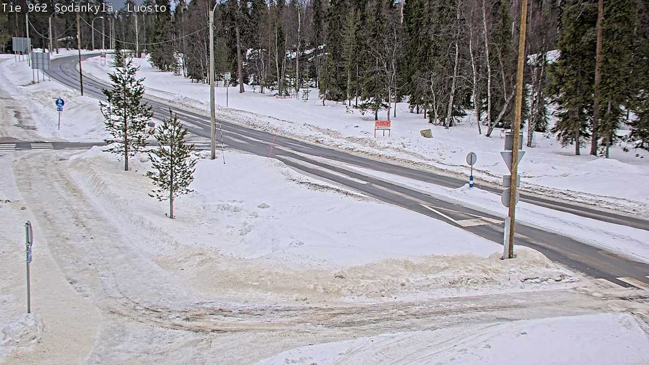 Kelikamerat Kuva Tie 962 Sodankylä, Luosto, Sodankylä, Lappi