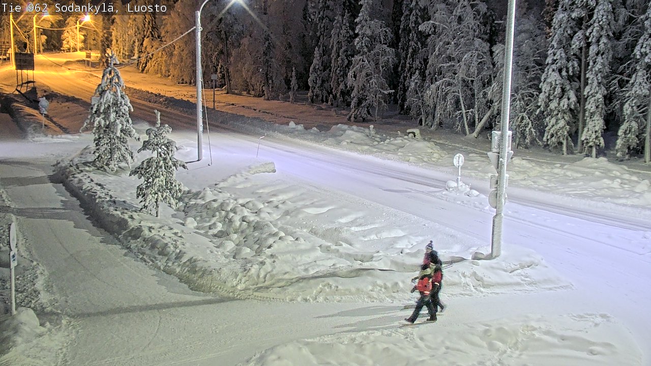 Kelikamerat Kuva Tie 962 Sodankylä, Luosto, Sodankylä, Lappi