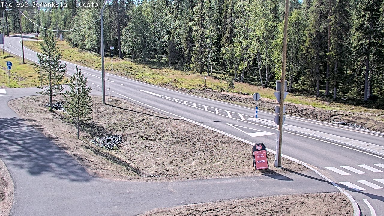 Weather Camera Image Road 962 Sodankylä, Luosto, Sodankylä, Lappi