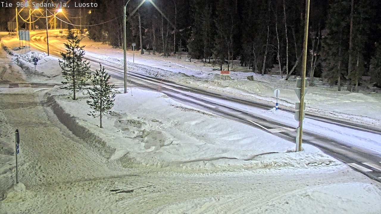 Kelikamerat Kuva Tie 962 Sodankylä, Luosto, Sodankylä, Lappi