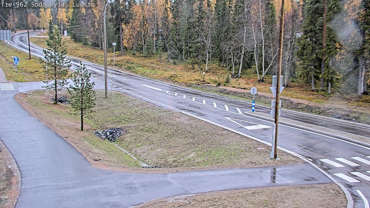 Weather Camera Image Road 962 Sodankylä, Luosto, Sodankylä, Lappi