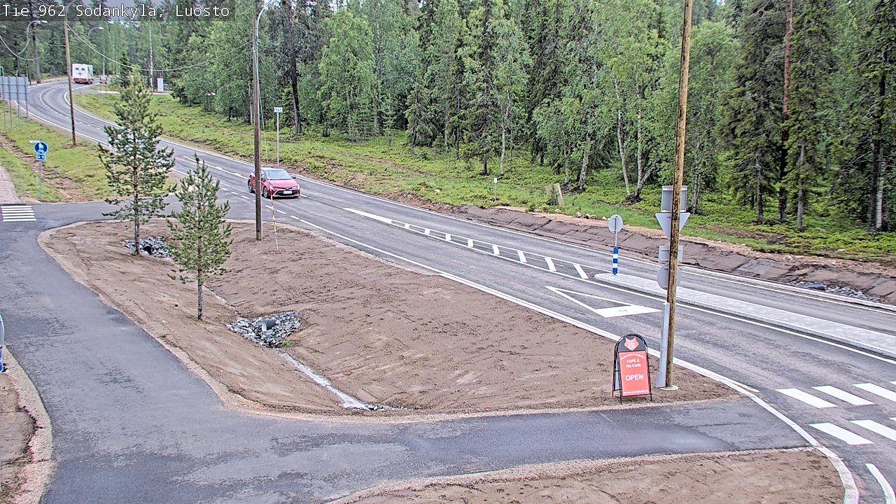 Kelikamerat Kuva Tie 962 Sodankylä, Luosto, Sodankylä, Lappi