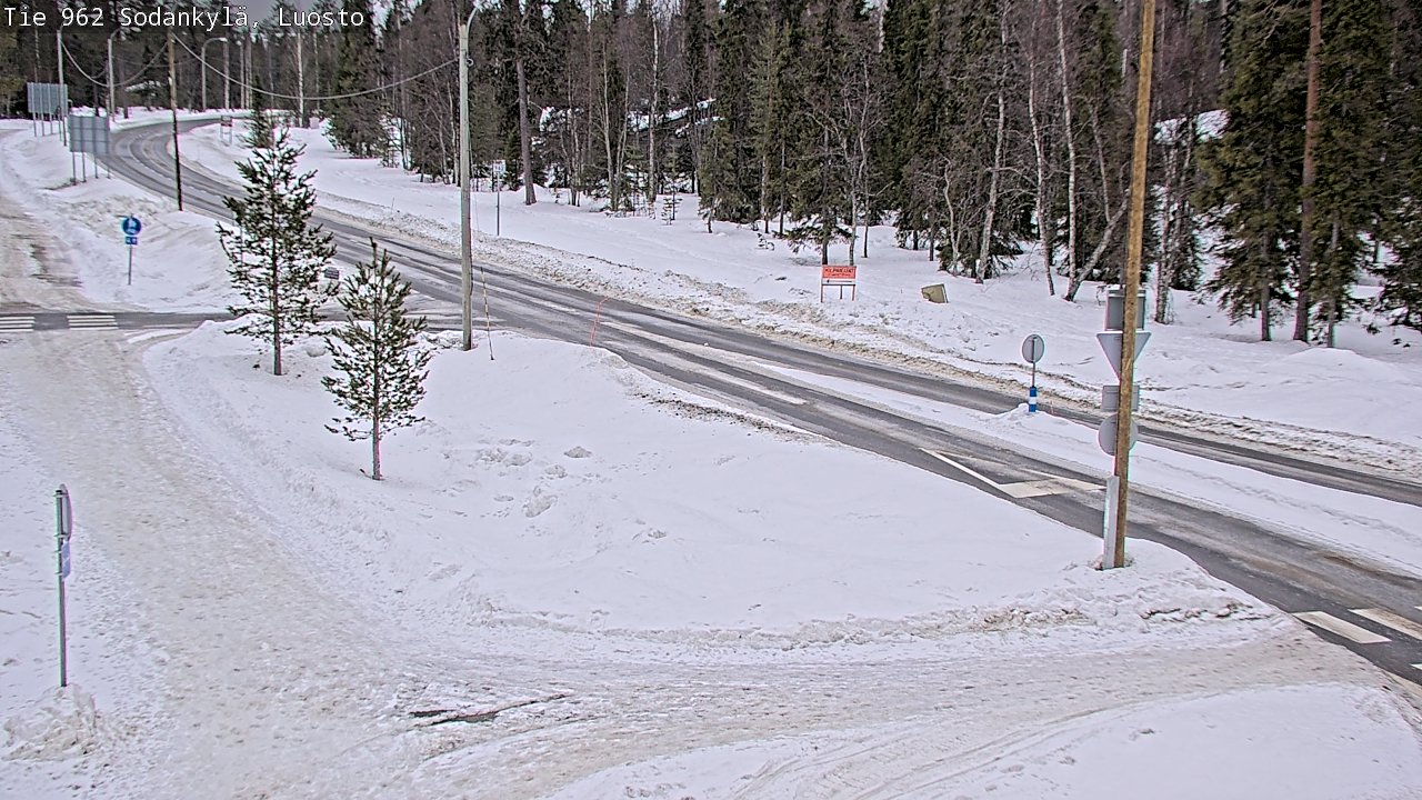 Kelikamerat Kuva Tie 962 Sodankylä, Luosto, Sodankylä, Lappi