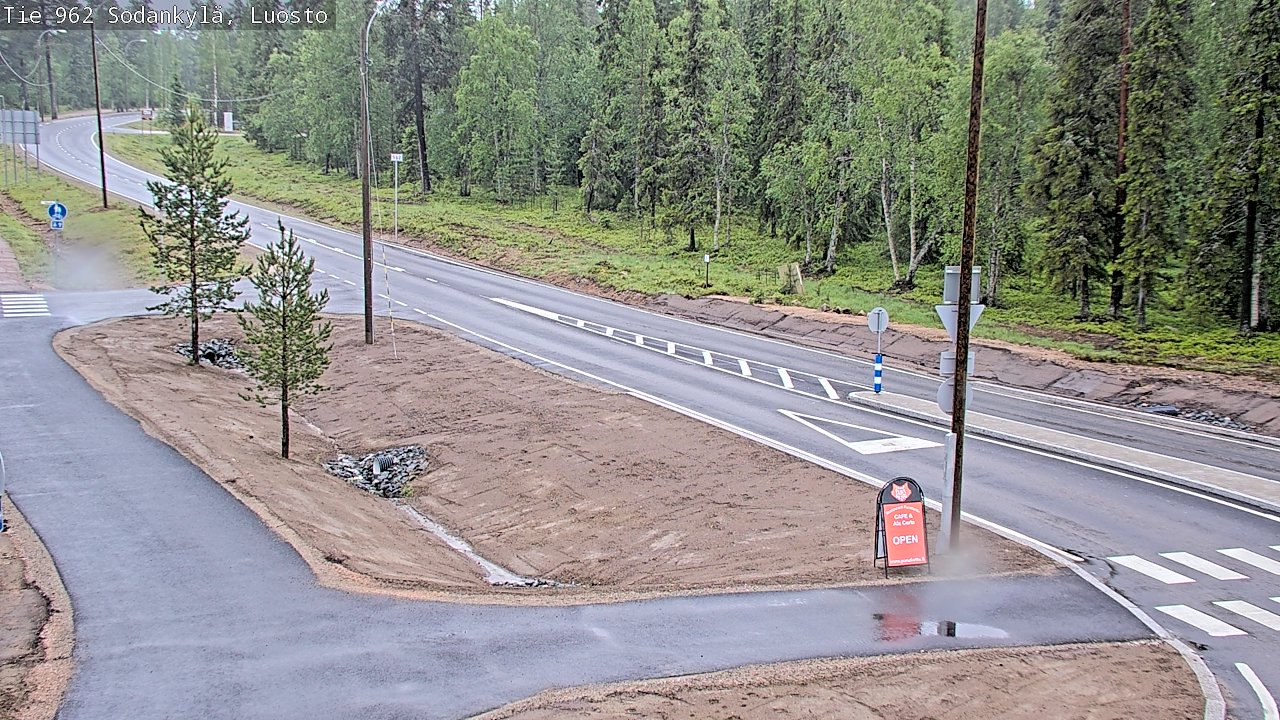 Kelikamerat Kuva Tie 962 Sodankylä, Luosto, Sodankylä, Lappi