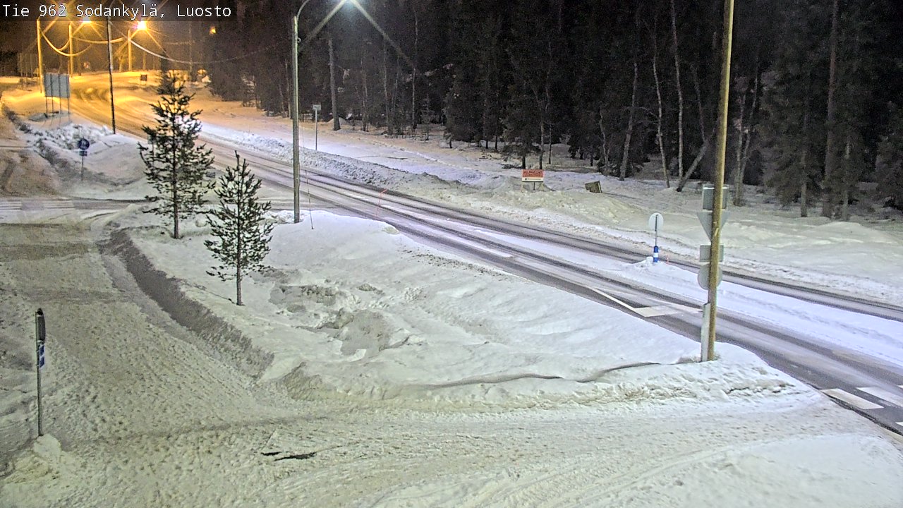 Kelikamerat Kuva Tie 962 Sodankylä, Luosto, Sodankylä, Lappi