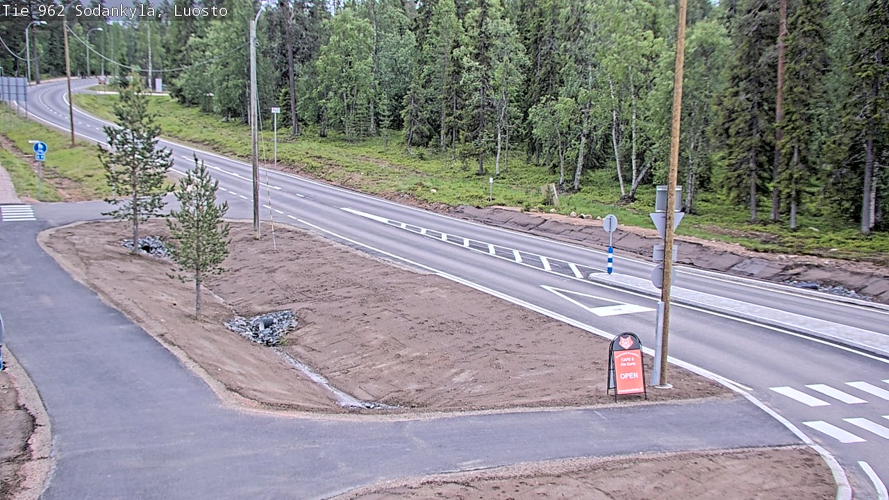 Kelikamerat Kuva Tie 962 Sodankylä, Luosto, Sodankylä, Lappi
