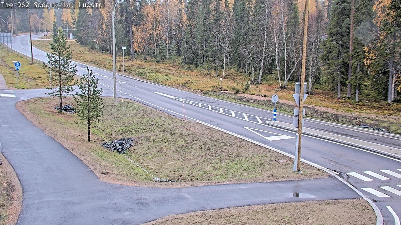 Weather Camera Image Road 962 Sodankylä, Luosto, Sodankylä, Lappi