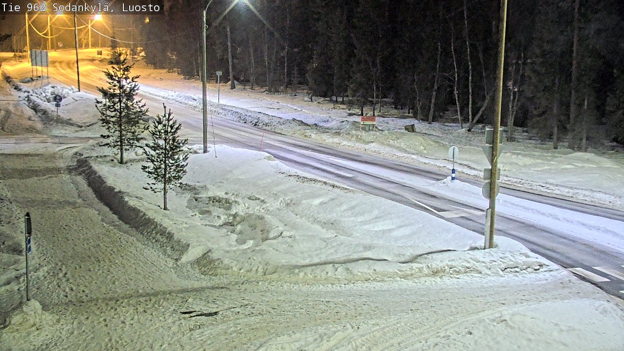 Kelikamerat Kuva Tie 962 Sodankylä, Luosto, Sodankylä, Lappi