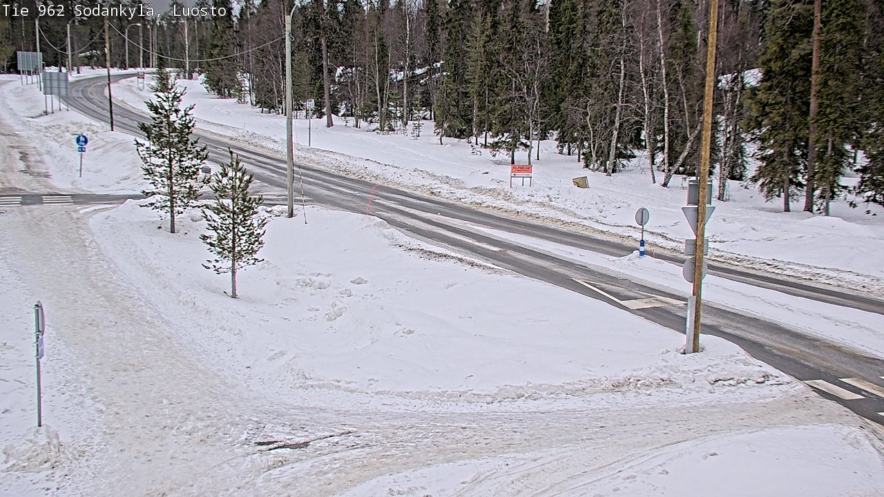 Kelikamerat Kuva Tie 962 Sodankylä, Luosto, Sodankylä, Lappi
