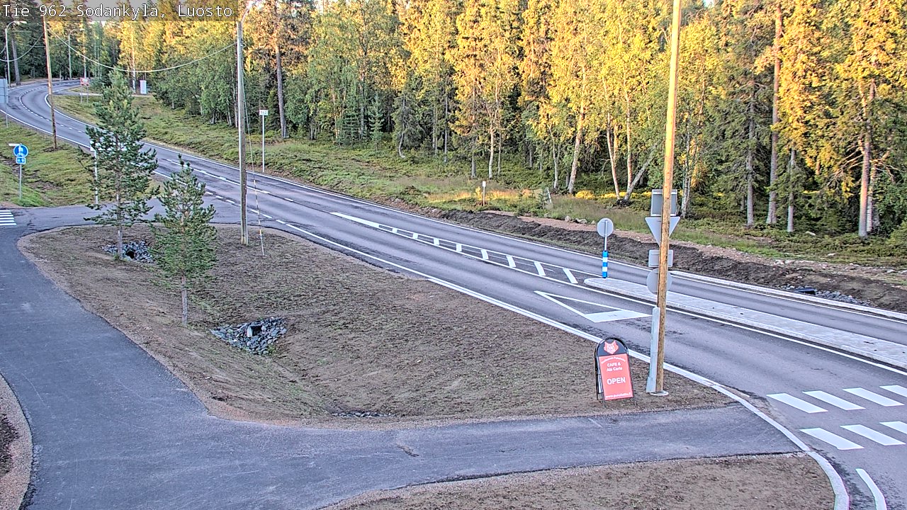 Kelikamerat Kuva Tie 962 Sodankylä, Luosto, Sodankylä, Lappi