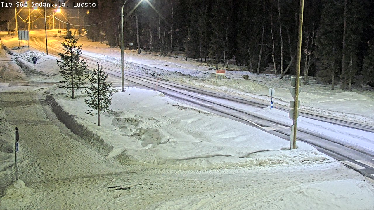 Kelikamerat Kuva Tie 962 Sodankylä, Luosto, Sodankylä, Lappi