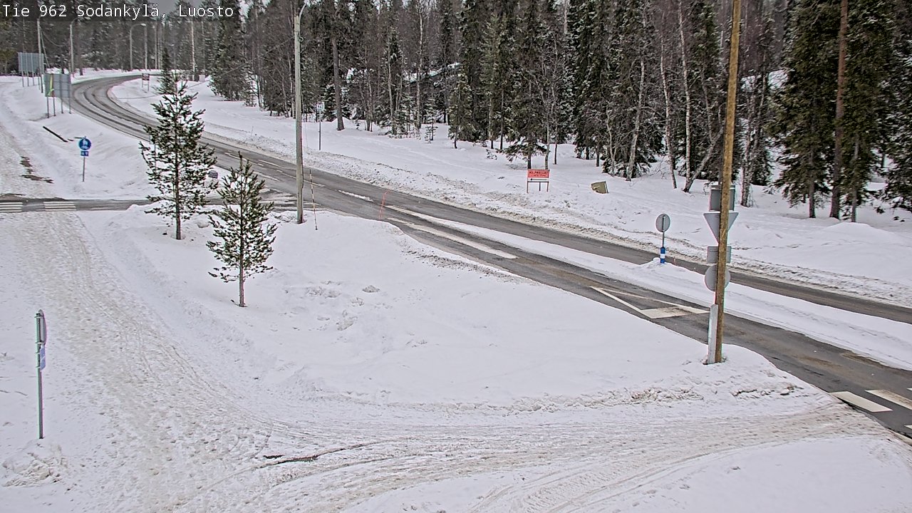 Kelikamerat Kuva Tie 962 Sodankylä, Luosto, Sodankylä, Lappi