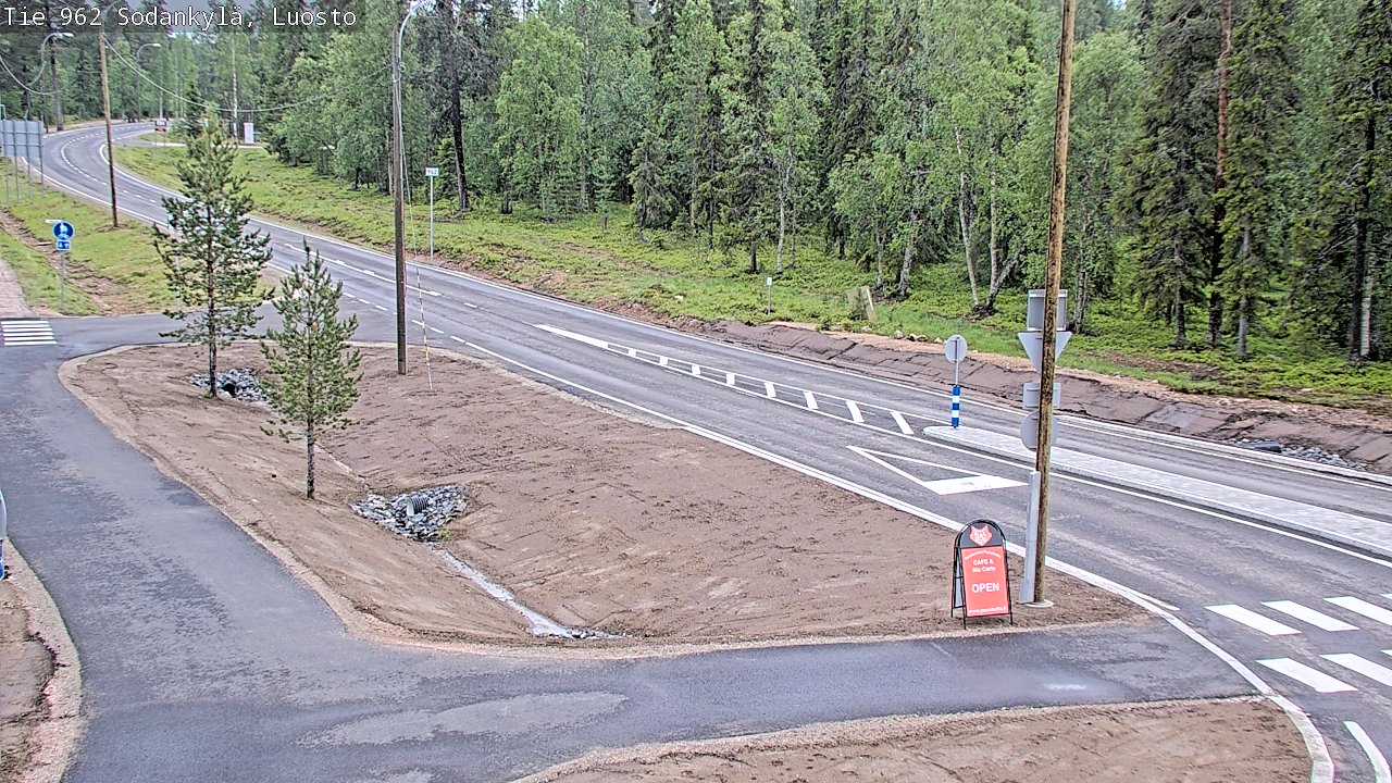 Kelikamerat Kuva Tie 962 Sodankylä, Luosto, Sodankylä, Lappi