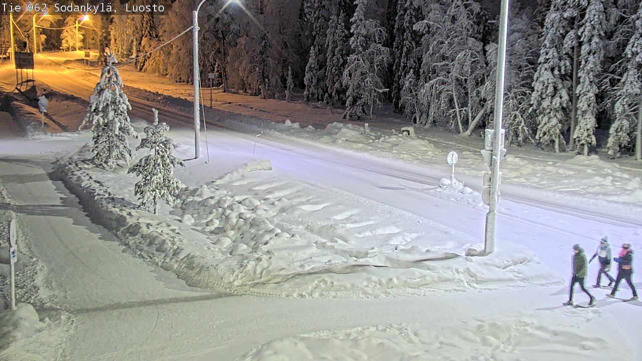 Kelikamerat Kuva Tie 962 Sodankylä, Luosto, Sodankylä, Lappi