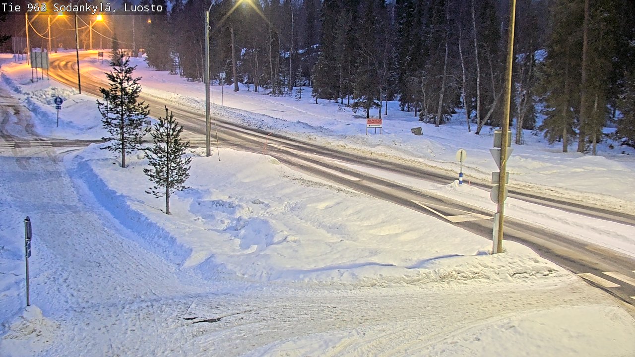 Kelikamerat Kuva Tie 962 Sodankylä, Luosto, Sodankylä, Lappi