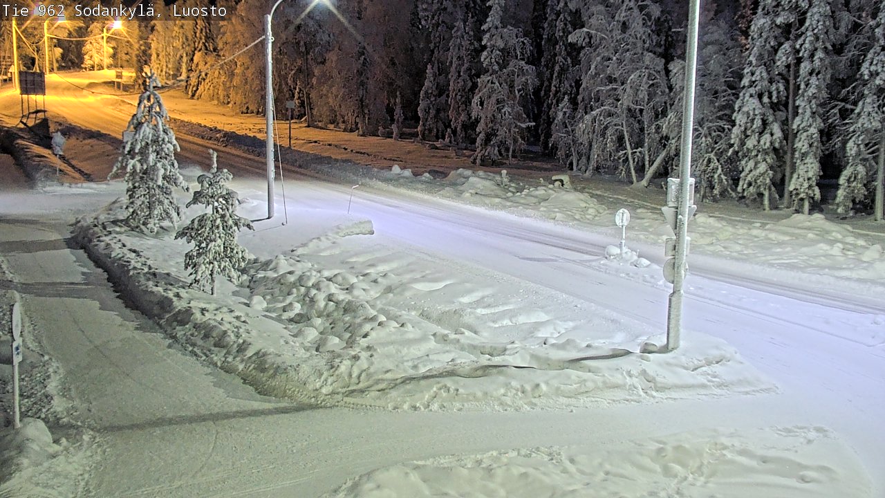 Kelikamerat Kuva Tie 962 Sodankylä, Luosto, Sodankylä, Lappi