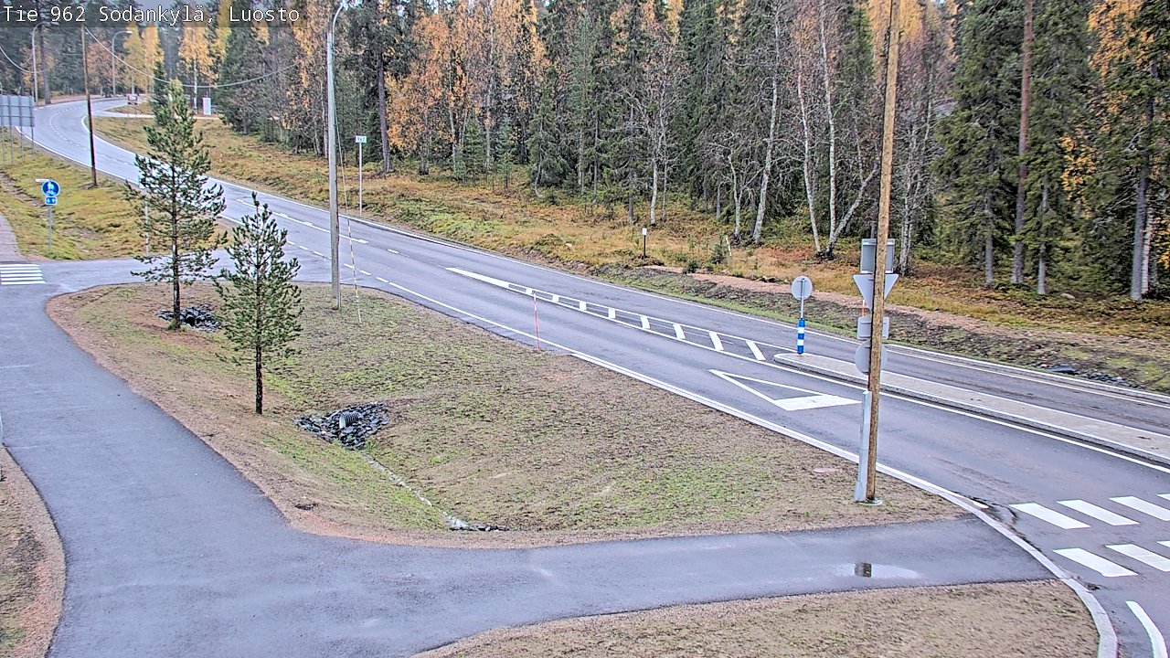 Weather Camera Image Road 962 Sodankylä, Luosto, Sodankylä, Lappi