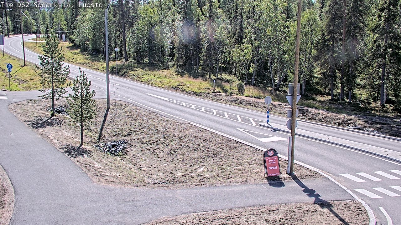 Weather Camera Image Road 962 Sodankylä, Luosto, Sodankylä, Lappi