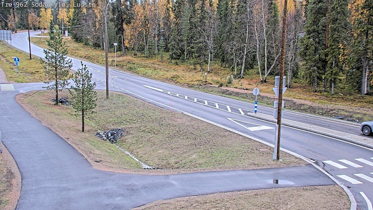 Weather Camera Image Road 962 Sodankylä, Luosto, Sodankylä, Lappi