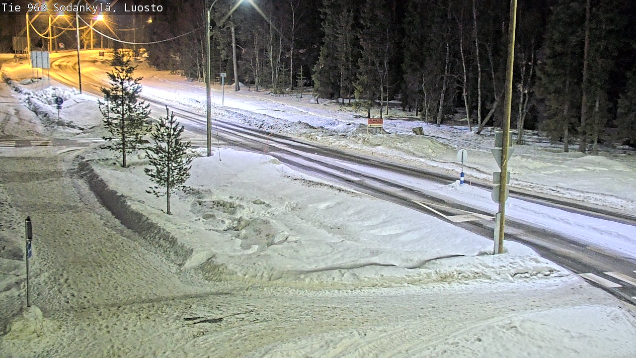 Kelikamerat Kuva Tie 962 Sodankylä, Luosto, Sodankylä, Lappi
