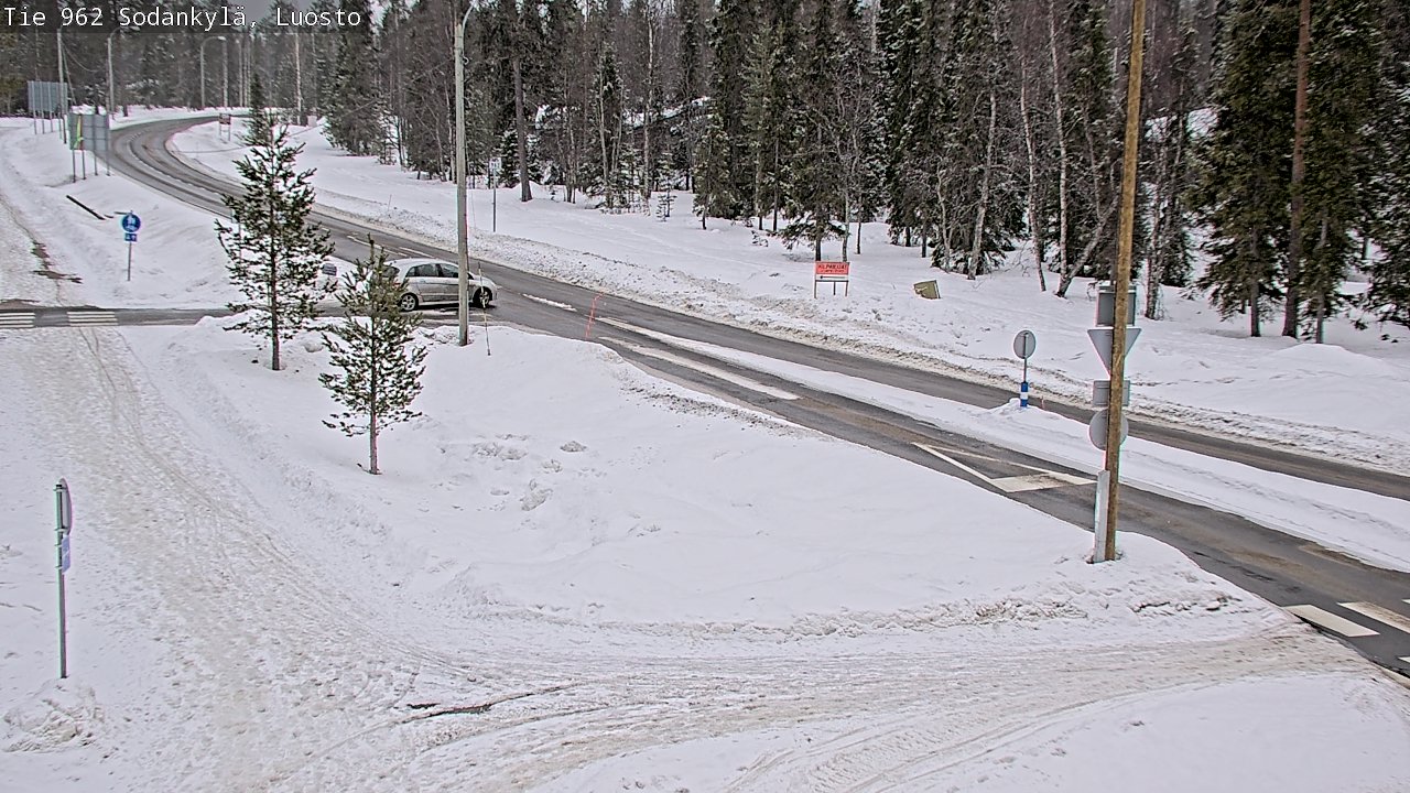 Kelikamerat Kuva Tie 962 Sodankylä, Luosto, Sodankylä, Lappi