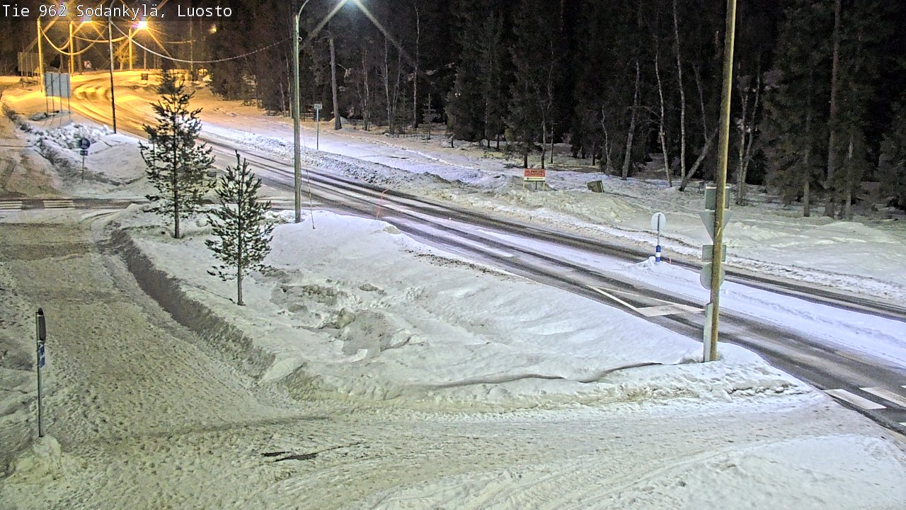 Kelikamerat Kuva Tie 962 Sodankylä, Luosto, Sodankylä, Lappi