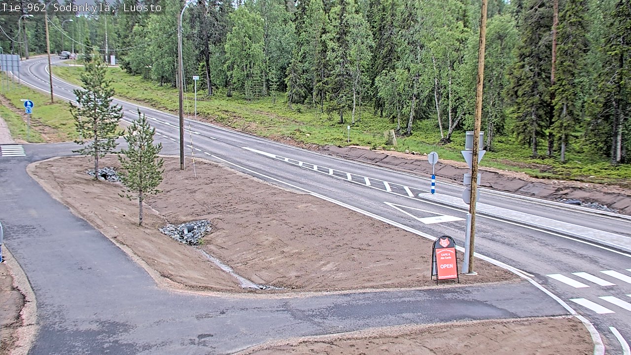 Kelikamerat Kuva Tie 962 Sodankylä, Luosto, Sodankylä, Lappi