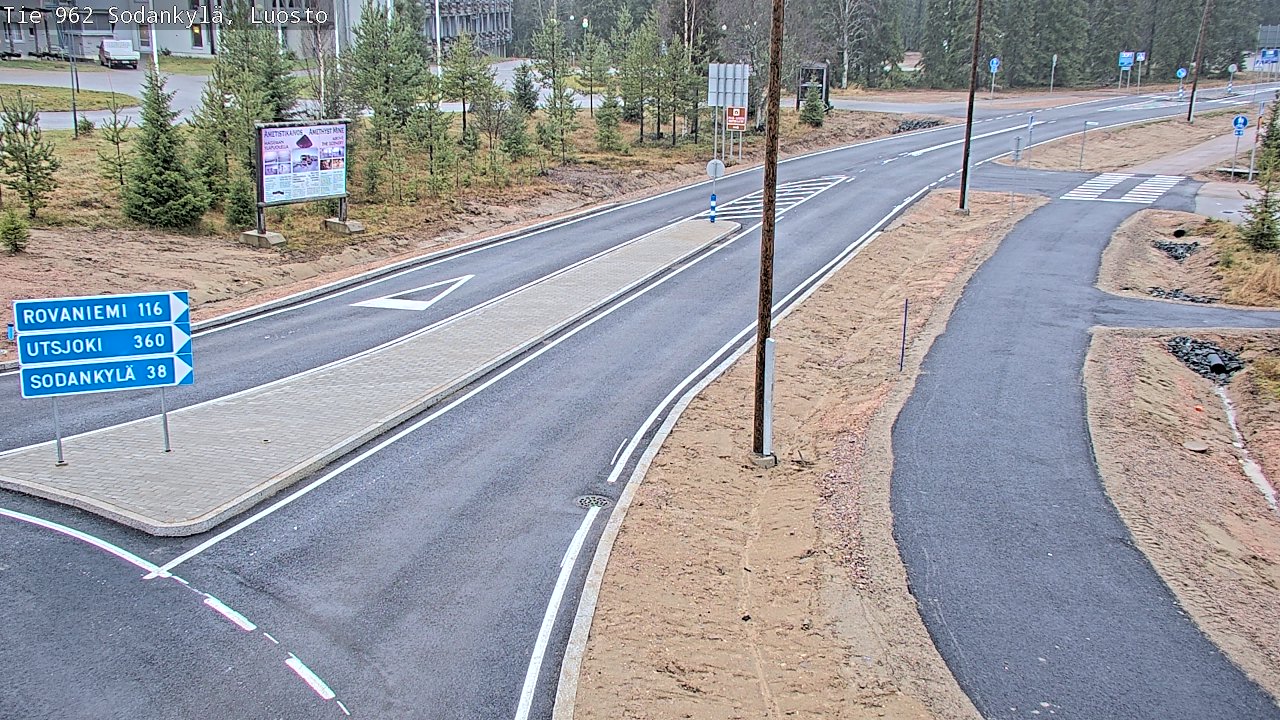 Kelikamerat Kuva Tie 962 Sodankylä, Luosto, Sodankylä, Lappi