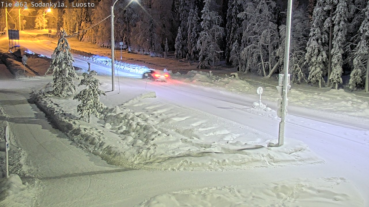 Kelikamerat Kuva Tie 962 Sodankylä, Luosto, Sodankylä, Lappi