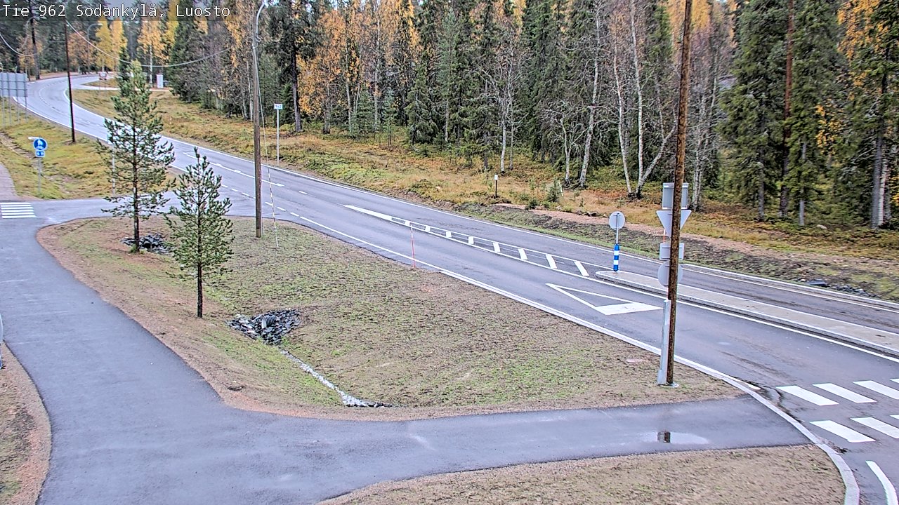 Weather Camera Image Road 962 Sodankylä, Luosto, Sodankylä, Lappi