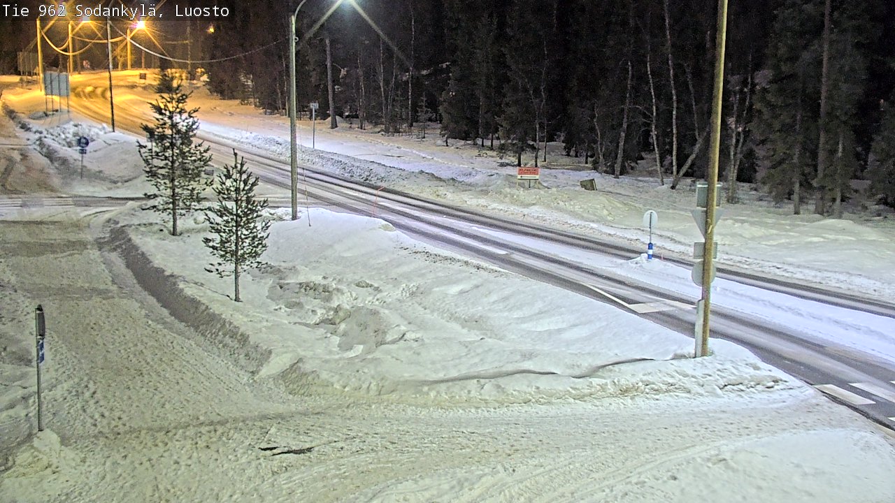 Kelikamerat Kuva Tie 962 Sodankylä, Luosto, Sodankylä, Lappi