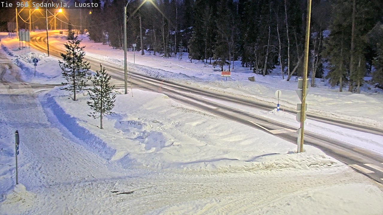 Kelikamerat Kuva Tie 962 Sodankylä, Luosto, Sodankylä, Lappi