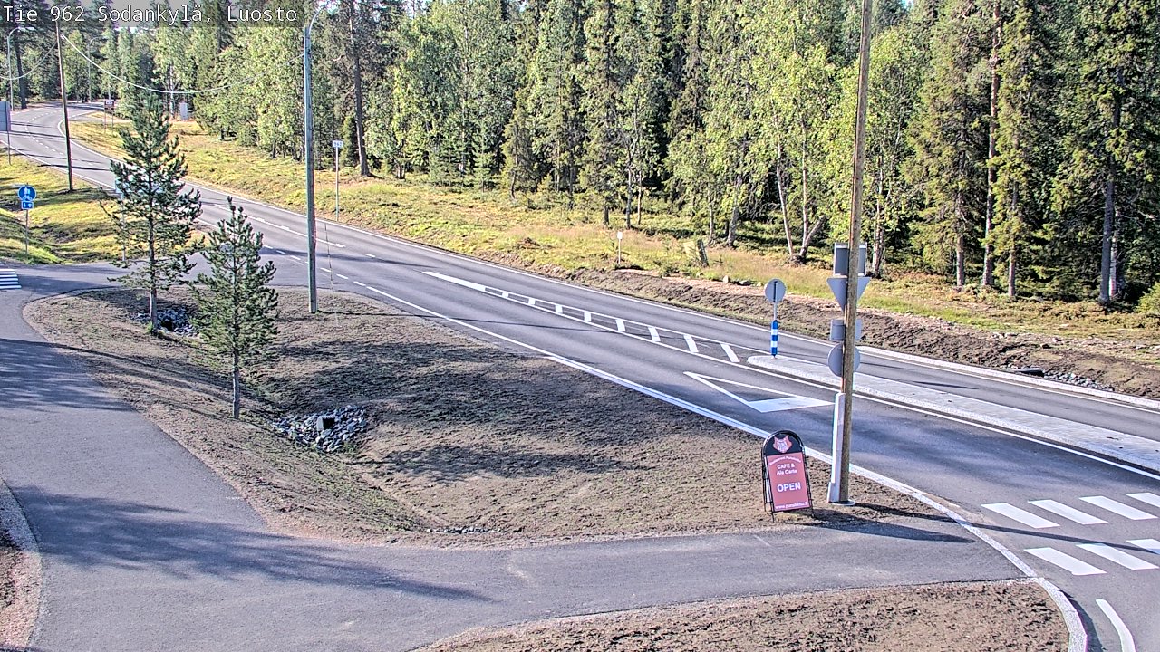 Weather Camera Image Road 962 Sodankylä, Luosto, Sodankylä, Lappi