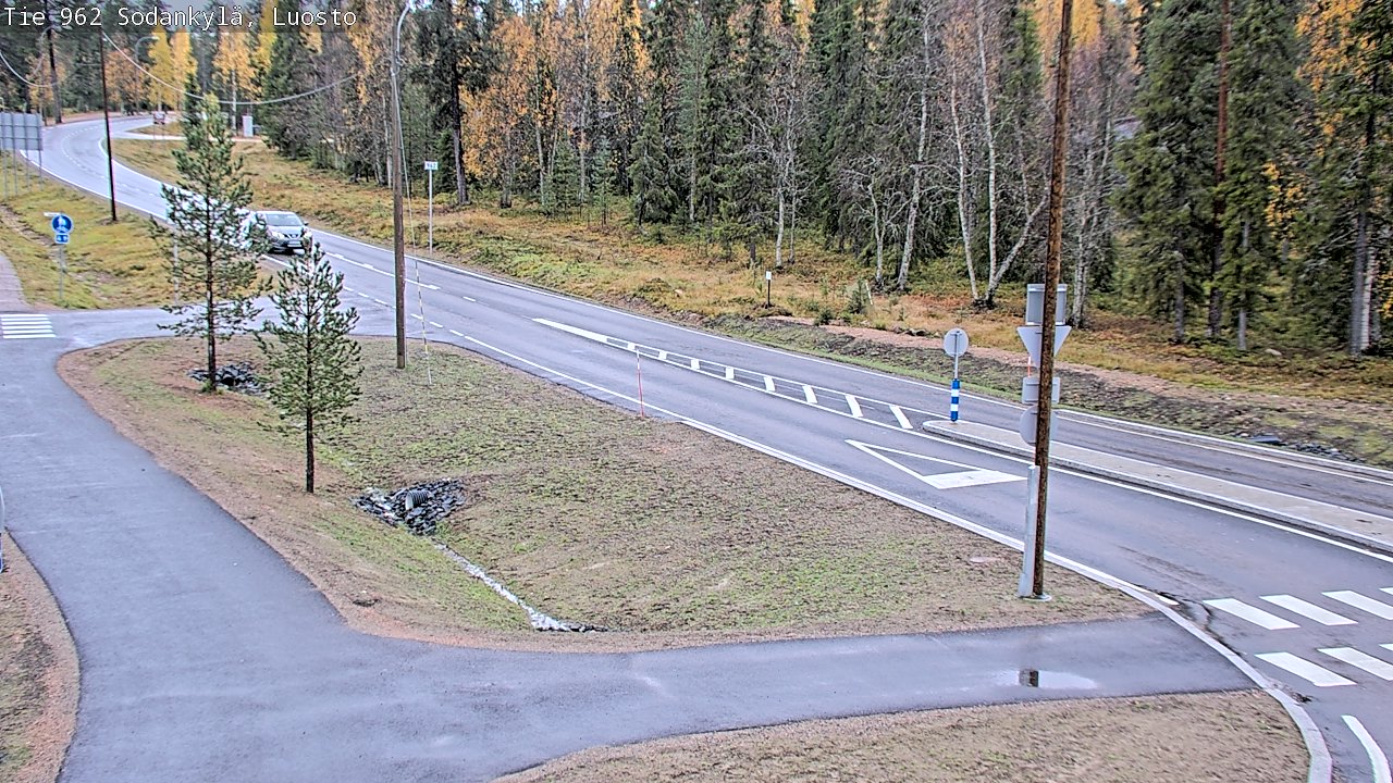 Weather Camera Image Road 962 Sodankylä, Luosto, Sodankylä, Lappi