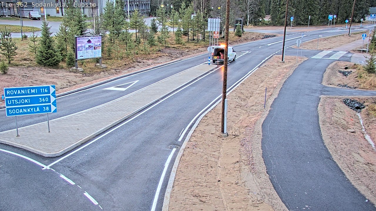 Kelikamerat Kuva Tie 962 Sodankylä, Luosto, Sodankylä, Lappi