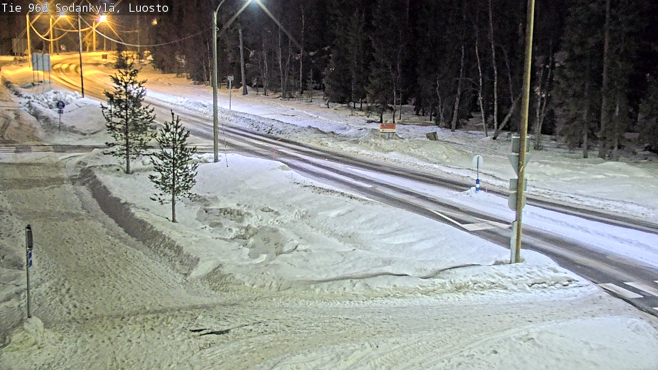 Kelikamerat Kuva Tie 962 Sodankylä, Luosto, Sodankylä, Lappi