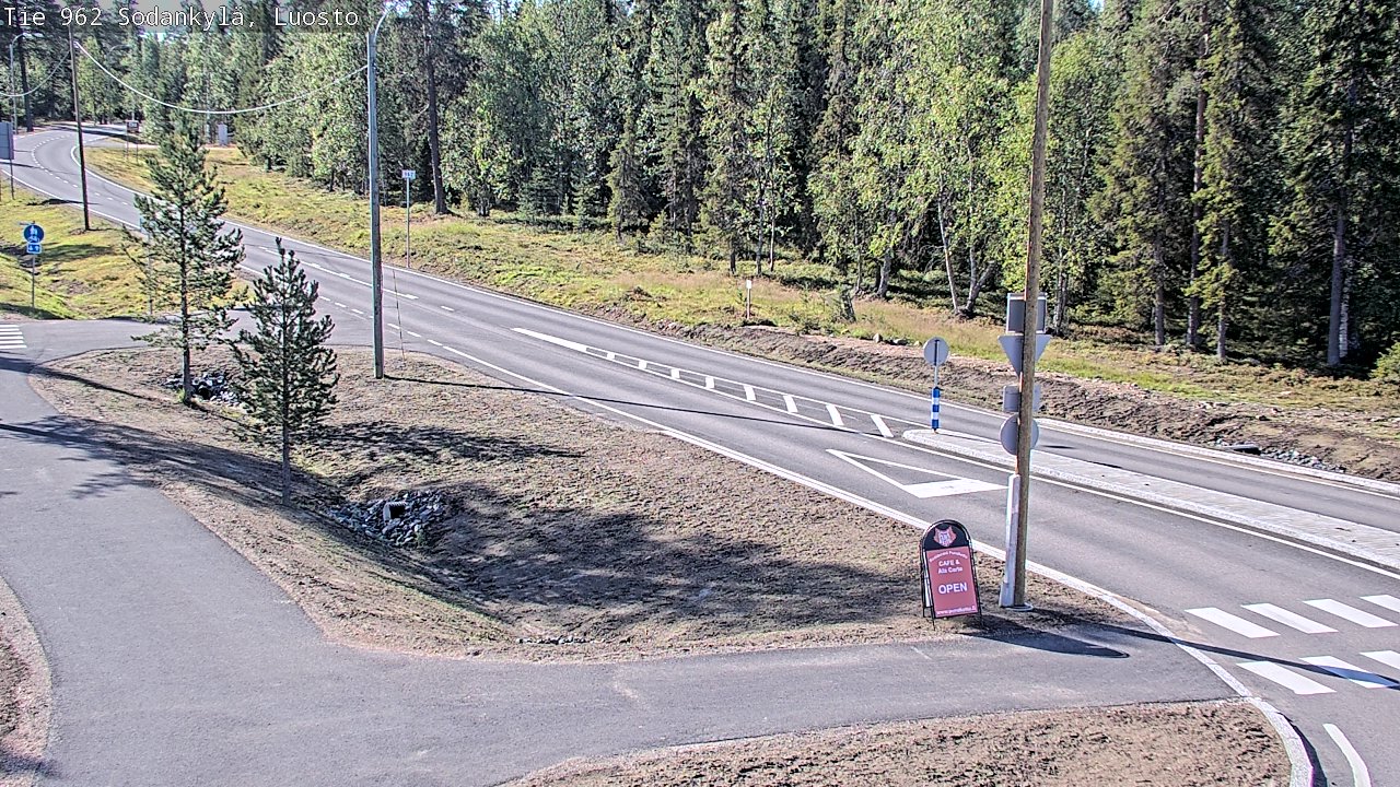 Weather Camera Image Road 962 Sodankylä, Luosto, Sodankylä, Lappi