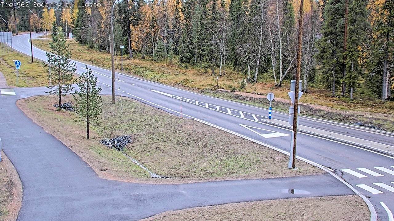 Weather Camera Image Road 962 Sodankylä, Luosto, Sodankylä, Lappi