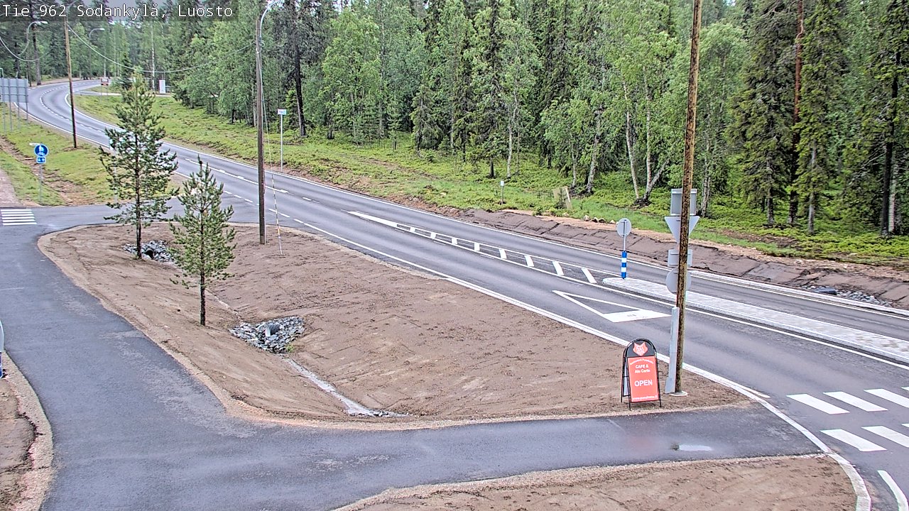 Kelikamerat Kuva Tie 962 Sodankylä, Luosto, Sodankylä, Lappi