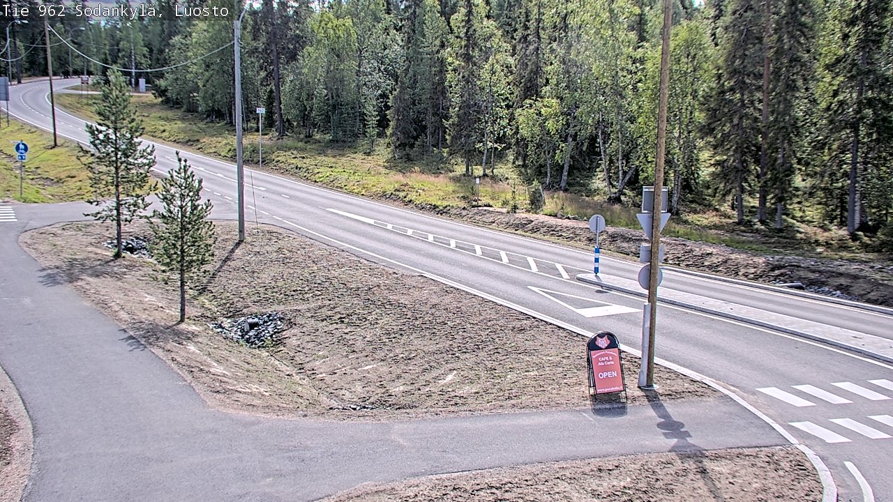 Weather Camera Image Road 962 Sodankylä, Luosto, Sodankylä, Lappi