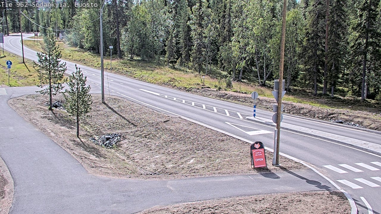 Weather Camera Image Road 962 Sodankylä, Luosto, Sodankylä, Lappi