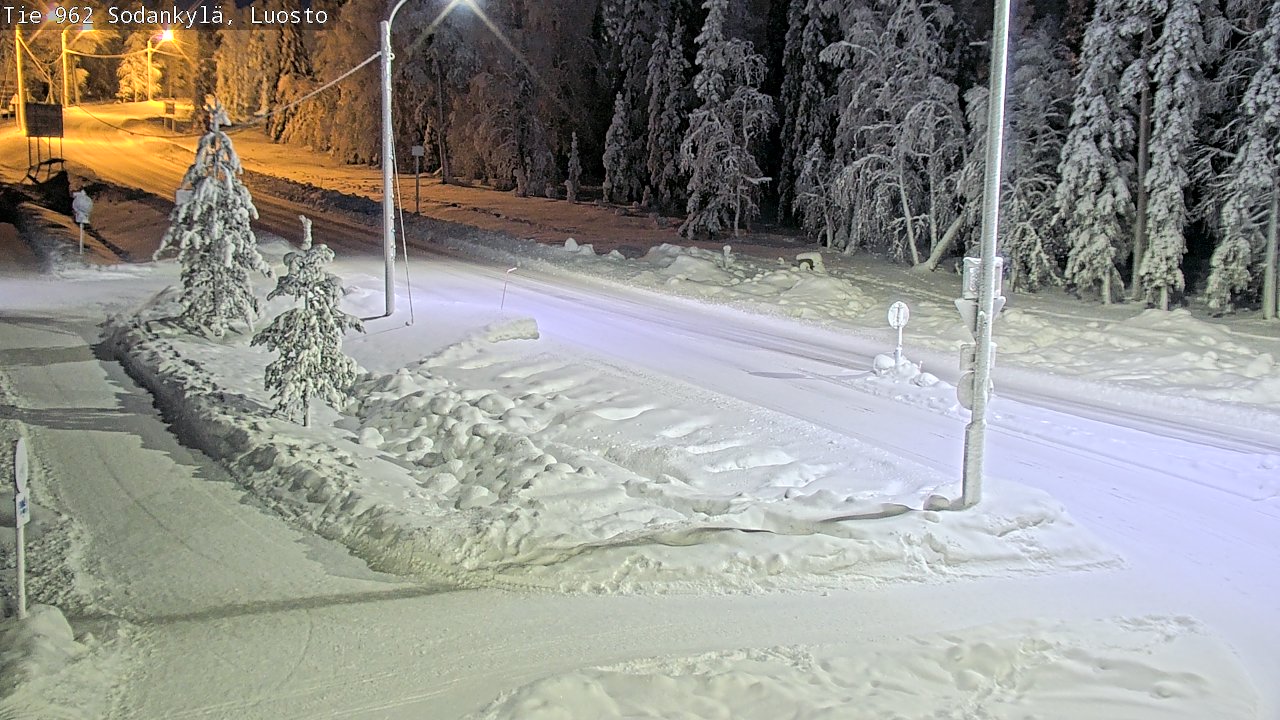 Kelikamerat Kuva Tie 962 Sodankylä, Luosto, Sodankylä, Lappi