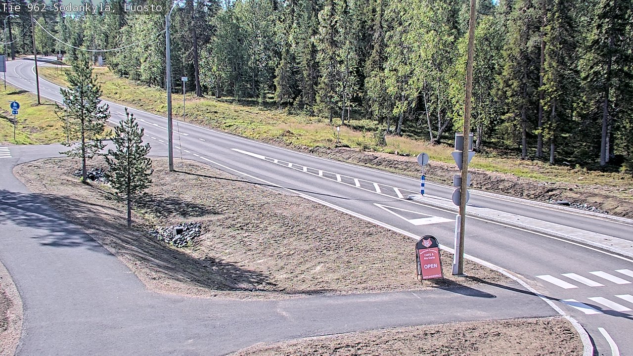 Weather Camera Image Road 962 Sodankylä, Luosto, Sodankylä, Lappi